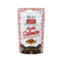 Bilde av Brit Care Cat Snack Meaty Salmon 50 g - (10 pk/ps) Kjæledyr - Katt - Snacks til katt