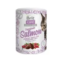 Bilde av Brit Care Cat Snack Superfruits Salmon 100 g - (6 pk/ps) Kjæledyr - Katt - Snacks til katt