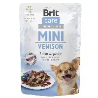 Bilde av Brit Care Mini Hjortkjøtt i Saus 85 g Hund - Hundemat - Våtfôr