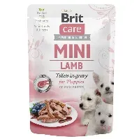 Bilde av Brit Care Mini Puppy Lam i Saus 85 g Valp - Valpefôr - Våtfôr til valp
