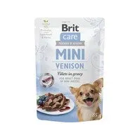 Bilde av Brit Care Mini with Venison fillets in gravy 85 g - (24 pk/ps) Kjæledyr - Hund - - Våt hundemat