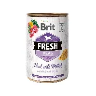 Bilde av Brit Fresh Cans Veal With Millet Hund - Hundemat - Våtfôr