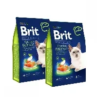 Bilde av Brit Premium By Nature Cat Sterilized Salmon 2x8 kg Katt - Kattemat - Tørrfôr