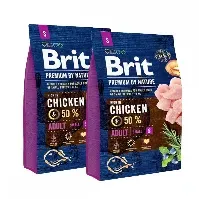 Bilde av Brit Premium By Nature Dog Adult Small Chicken 2x8 kg Hund - Hundemat - Tørrfôr