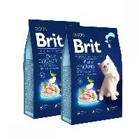 Bilde av Brit Premium By Nature Kitten Chicken 2x8 kg Kattunge - Kattungemat - Tørrfôr til kattunge