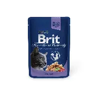 Bilde av Brit Premium Porsjonsposer Med Torsk for Katter Katt - Kattemat - Våtfôr
