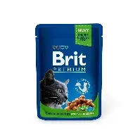Bilde av Brit Premium Porsjonsposer Med kylling for Steriliserte Katter Katt - Kattemat - Våtfôr