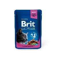 Bilde av Brit Premium Porsjonsposer Med kylling & kalkun for Katter Katt - Kattemat - Våtfôr
