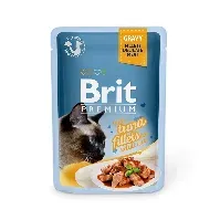 Bilde av Brit Premium Pouches Fillets in Gravy with Tuna Katt - Kattemat - Våtfôr