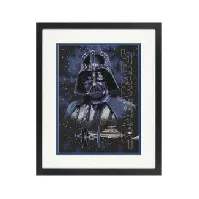 Bilde av Broderipakke Bilde Darth Vader Strikking, pynt, garn og strikkeoppskrifter