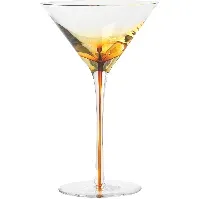 Bilde av Broste Copenhagen 'Amber' Munnblåst martiniglass Martiniglass
