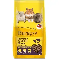 Bilde av Burgess - Hamster, Gerbil&Mouse Nuggets - 750 g (40028) - Kjæledyr og utstyr