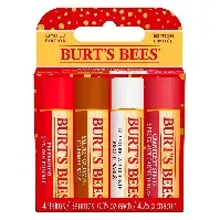 Bilde av Burt's Bees Festive Fix Holiday Lip Balm 4x4,25g Hudpleie - Ansikt - Lepper - Leppepomade