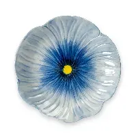 Bilde av Byon Poppy tallerken 21 cm, blå Asjett