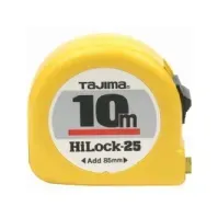 Bilde av Båndmål Hi-Lock gul 10,0 m 25mm bånd Rørlegger artikler - Rør og beslag - Trykkrør og beslag