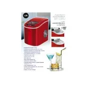 Bilde av Bærbar isterningmaskine LIN ICE PRO-R12 rød Kjøkkenapparater - Juice, is og vann - Isbitmaskin