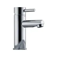 Bilde av Børma A1 Håndvaskarmatur krom uden bundventil 90 mm tudfremspring Rørlegger artikler - Baderommet - Håndvaskarmaturer