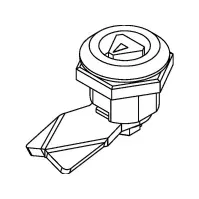 Bilde av CABINET SYSTEM Trekantlåsen er en 10 mm trekantslås. N - A