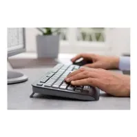 Bilde av CHERRY GENTIX DESKTOP - Tastatur- og mussett - trådløs - 2.4 GHz - Sveitsisk - svart PC & Nettbrett - PC tilbehør - Tastatur