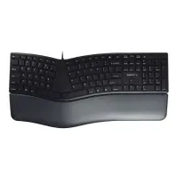 Bilde av CHERRY KC 4500 ERGO - Tastatur - USB - QWERTY - Engelsk - svart PC & Nettbrett - PC tilbehør - Tastatur