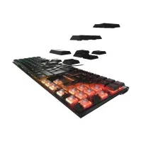 Bilde av CHERRY MX 10.0N RGB - Tastatur - bakgrunnsbelyst - USB - US International - tastsvitsj: CHERRY MX Low Profile RGB Speed - svart PC & Nettbrett - PC tilbehør - Tastatur