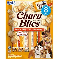 Bilde av CHURU - 4 x Bites Chicken Wraps 8pcs - Kjæledyr og utstyr