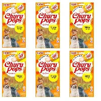 Bilde av CHURU - 6 x Cat snack Pops Chicken 4pcs - Kjæledyr og utstyr
