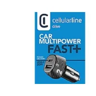 Bilde av CL adapter 12-24V - 32W multi power adapter fast t/bil m/USB-C & USB tilslutning Tele & GPS - Mobilt tilbehør - Diverse tilbehør