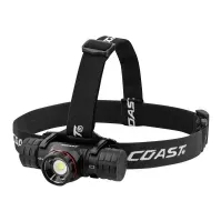 Bilde av COAST XPH34R - Hodelykt - LED - 4-modus - svart, hvit Belysning - Annen belysning - Hodelykter
