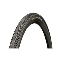 Bilde av CONTINENTAL DoubleFighter III Non folding tire (50-584) Black/black, PSI max:4,5 (bar), Sport, Weight:860 g Sykling - Hjul, dekk og slanger - Sykkeldekk