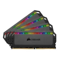 Bilde av CORSAIR Dominator Platinum RGB - DDR4 - sett - 64 GB: 4 x 16 GB - DIMM 288-pin - 3600 MHz / PC4-28800 - CL16 - 1.35 V - ikke-bufret - ikke-ECC - svart PC-Komponenter - RAM-Minne
