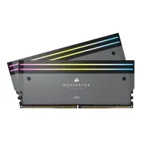 Bilde av CORSAIR Dominator Titanium RGB - DDR5 - sett - 32 GB: 2 x 16 GB - DIMM 288-pin - 6000 MHz / PC5-48000 - CL30 - 1.4 V - ikke-bufret - ikke-ECC - grå PC-Komponenter - RAM-Minne