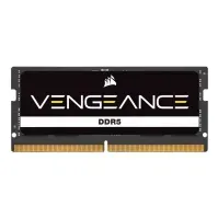 Bilde av CORSAIR Vengeance - DDR5 - sett - 64 GB: 2 x 32 GB - SO DIMM 262-pin - 4800 MHz / PC5-38400 - CL40 - 1.1 V - ikke-bufret - ikke-ECC N - A