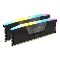 Bilde av CORSAIR Vengeance RGB - DDR5 - sett - 48 GB: 2 x 24 GB - DIMM 288-pin - 6000 MHz / PC5-48000 - CL36 - 1.4 V - svart PC-Komponenter - RAM-Minne - DDR5