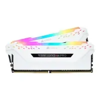 Bilde av CORSAIR Vengeance RGB PRO - DDR4 - sett - 16 GB: 2 x 8 GB - DIMM 288-pin - 3200 MHz / PC4-25600 - CL16 - 1.35 V - ikke-bufret - ikke-ECC - hvit PC-Komponenter - RAM-Minne