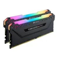 Bilde av CORSAIR Vengeance RGB PRO - DDR4 - sett - 32 GB: 2 x 16 GB - DIMM 288-pin - 3200 MHz / PC4-25600 - CL16 - 1.35 V - ikke-bufret - ikke-ECC - svart PC-Komponenter - RAM-Minne