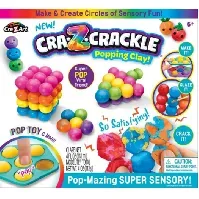 Bilde av CRAZART - Crackle Clay Pop-mazing super sensory Set (25086) - Leker