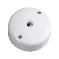 Bilde av CSP Udløbsroset dåse 3 Leder A-Model Ø73 mm Hvid Rørlegger artikler - Baderommet - Tilbehør for håndvask