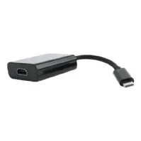 Bilde av Cablexpert A-CM-HDMIF-01 - Video adapter - 24 pin USB-C hann til HDMI hunn - 15 cm - dobbeltisolert - svart - 4K-støtte PC tilbehør - Kabler og adaptere - Adaptere