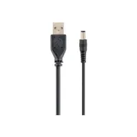 Bilde av Cablexpert - USB/strøm-kabel - USB (kun strøm) (hann) til 3,5 x 1,0 mm DC-jakk (hann) - 1.8 m - svart PC tilbehør - Kabler og adaptere - Lydkabler