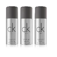 Bilde av Calvin Klein - 3 x CK One Deodorant Spray 150 ml - Skjønnhet
