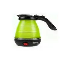 Bilde av Camry Premium CR 1265, 0,5 l, 750 W, Sort, Grønn Kjøkkenapparater - Juice, is og vann - Vannkoker