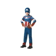 Bilde av Captain America Classic Kostume Udklædningstøj (3-9 år)(Str. 104/S) Leker - Rollespill - Kostymer