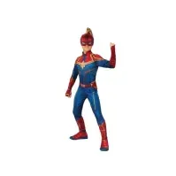 Bilde av Captain Marvel Kostume Udklædningstøj (3-7 år)(Str. 116/S) Leker - Rollespill - Kostymer
