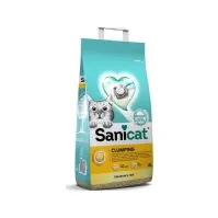 Bilde av Cat litter Sanicat Clumping, litter, for cats, bentonite, odorless, 8l, clumping Kjæledyr - Katt - Kattesand og annet søppel