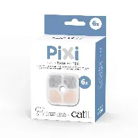 Bilde av Catit PIXI Filter till Vattenfontän (6-pack) Katt - Matplass - Vannfontene katt