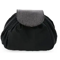 Bilde av Ceannis JLB Round Drawstring Bag M Black-Chocolate 27x16x17 cm Accessories - Toalettmappe