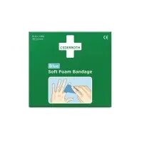 Bilde av Cederroth Soft Foam Bandage Blå 6 cm x 4,5m Klær og beskyttelse - Sikkerhetsutsyr - Førstehjelp