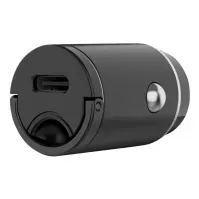 Bilde av Celly ProPower CC MINI - Bilstrømadapter - ultra compact - 30 watt - PD (USB-C) - svart Tele & GPS - Batteri & Ladere - Billader