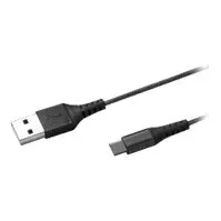 Bilde av Celly - USB-kabel - USB (hann) til 24 pin USB-C (hann) - 3 A - 1 m - svart PC tilbehør - Kabler og adaptere - Datakabler
